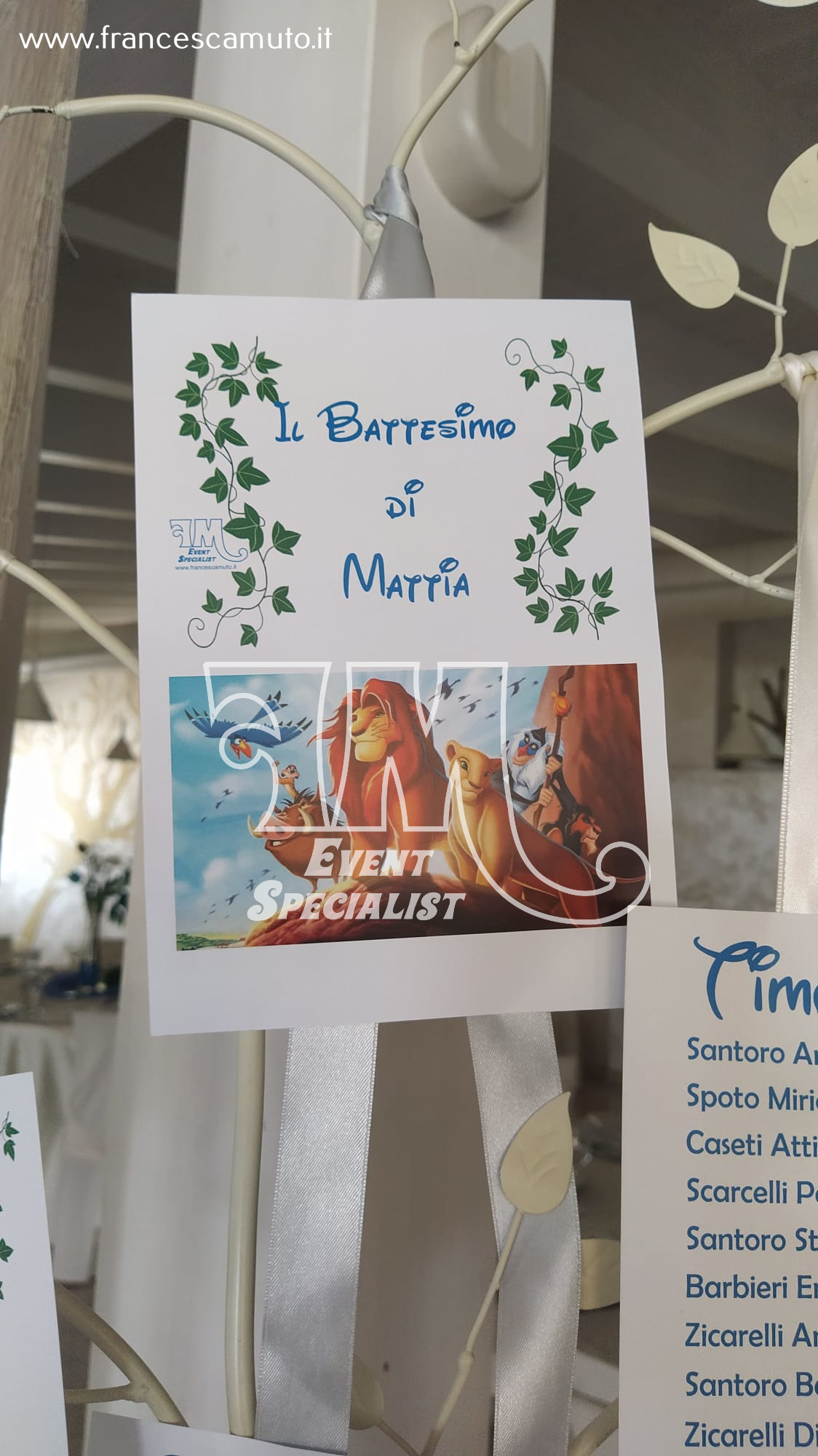 Battesimo di Mattia